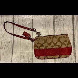 Coach wristlet